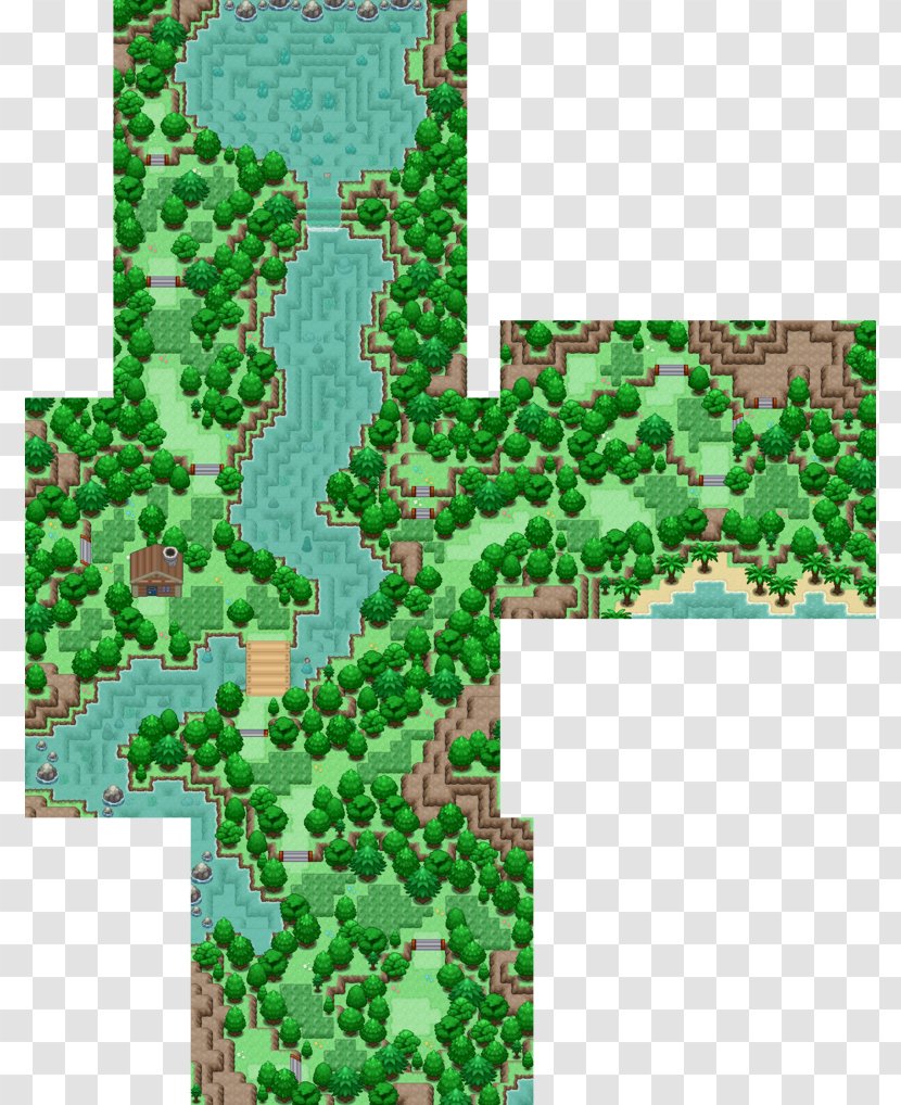 DeviantArt Forest Map Tree - Tilebased Video Game - Random Transparent PNG