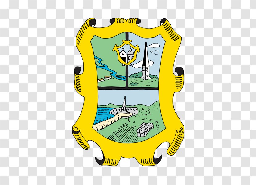 COBAT #14 CAMARGO Casas Municipality Escudo De Tamaulipas - Yellow - Margo Transparent PNG