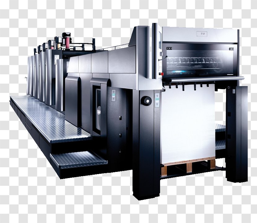 Paper Offset Printing Press Printer - Plastic Transparent PNG