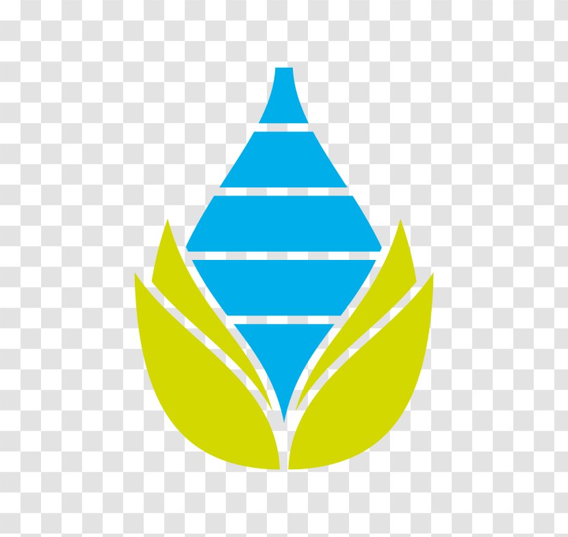 Leaf Logo - Aqua Turquoise Transparent PNG