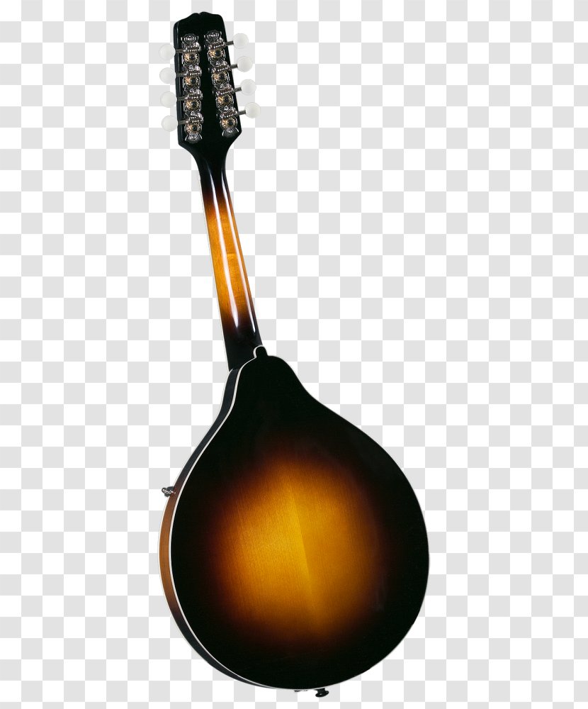 Mandolin Sunburst Musical Instruments Fingerboard Sound Board - Cartoon - Solid Style Transparent PNG