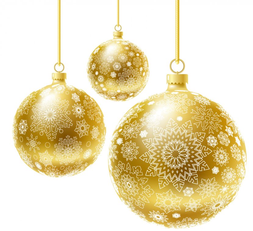 Christmas Wafer Ornament Clip Art Transparent PNG