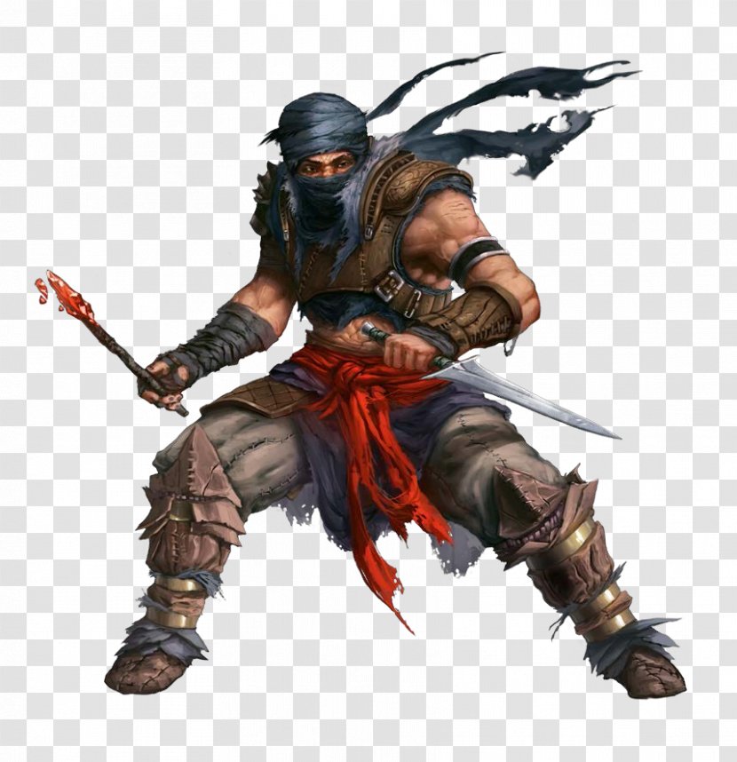 Pathfinder Roleplaying Game Dungeons & Dragons Thief Warrior Rogue - Art Transparent PNG