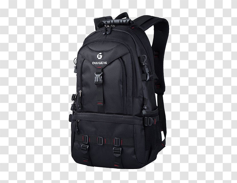 Backpack Laptop Bag Travel Computer - Leather - Men's Casual Shoulder Transparent PNG