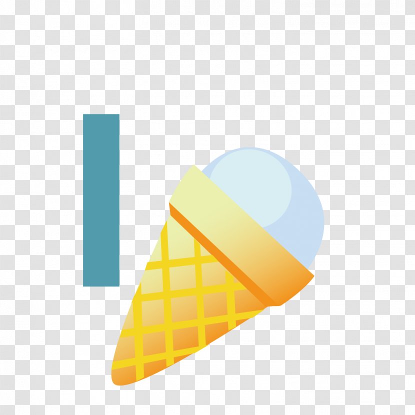 Ice Cream Cone Crxe8me Caramel - Triangle - Delicious Transparent PNG