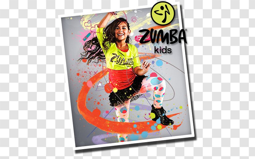 Zumba Kids Dance Physical Fitness - Aerobics Transparent PNG