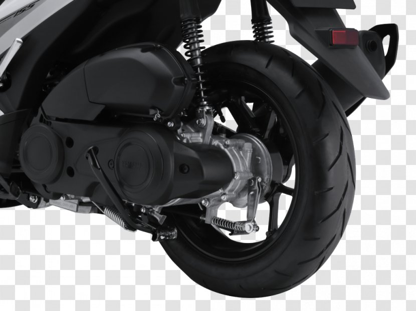Tire Car Exhaust System Yamaha Motor Company Motorcycle - Alloy Wheel - Nvx 155 Transparent PNG