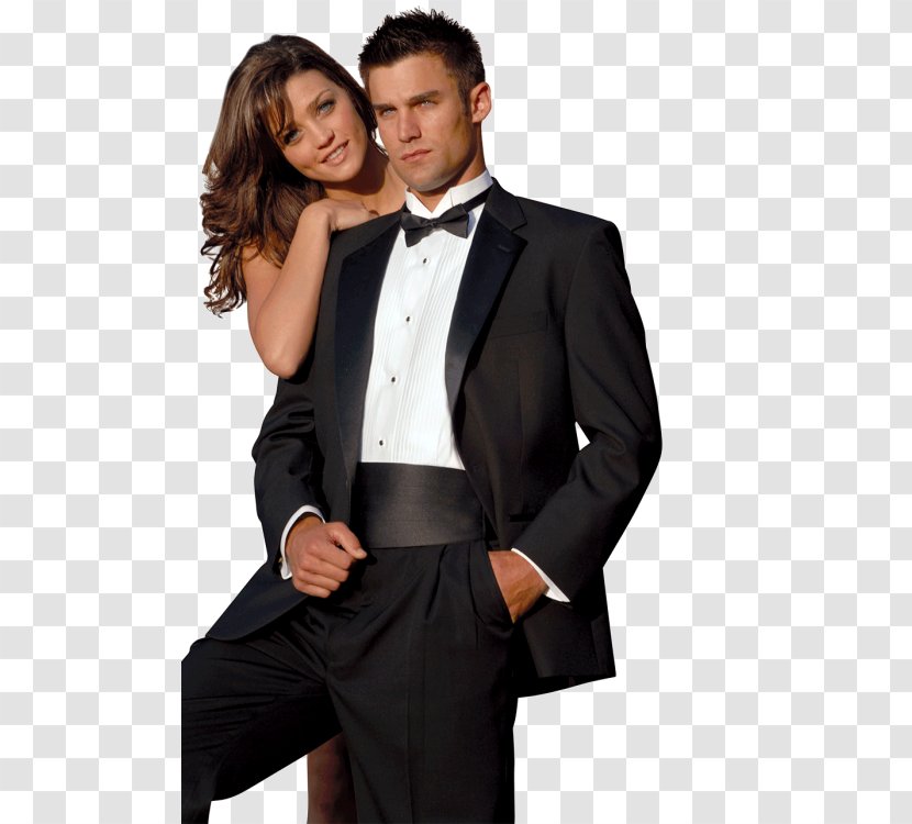 Tuxedo Formal Wear Lapel Black Tie Suit - Clothing - Coat And Transparent PNG
