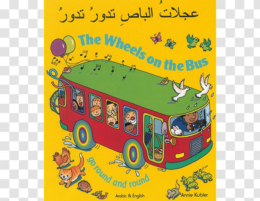 The Wheels On Bus Go Round And Classic Book Children's Literature Transparent PNG