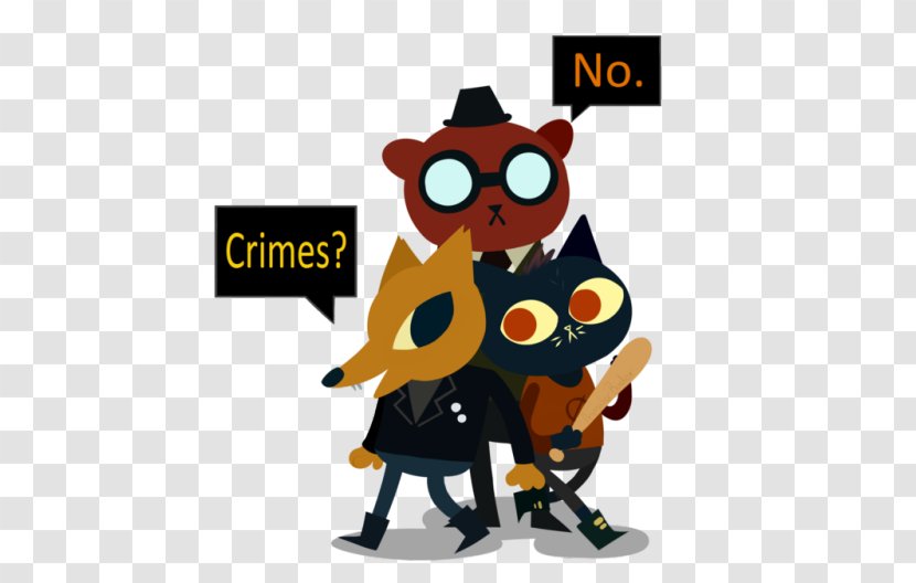 Night In The Woods Fan Art Character Infinite Fall - Cartoon - Indienight Transparent PNG