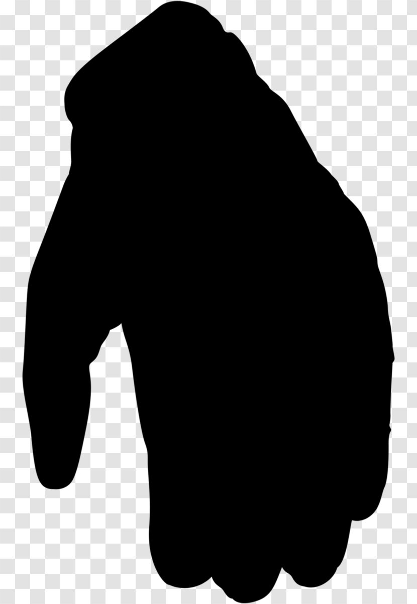 Clip Art Silhouette Snout Black M - Blackandwhite Transparent PNG