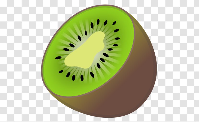 Kiwifruit Emoji Actinidia Deliciosa Food - Kiwi Fruit Transparent PNG