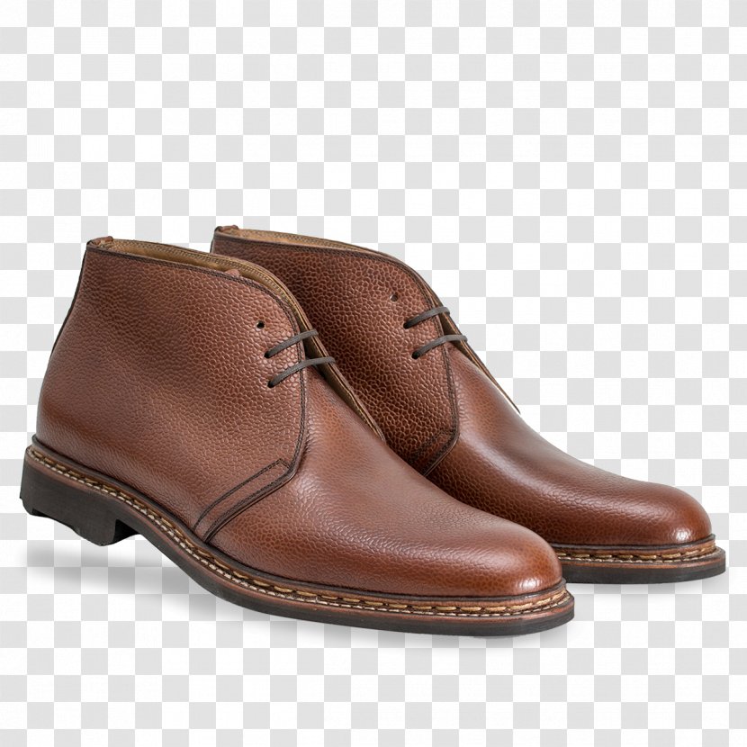 Leather Boot C. & J. Clark Shoe Tilden Plain - Brown Transparent PNG