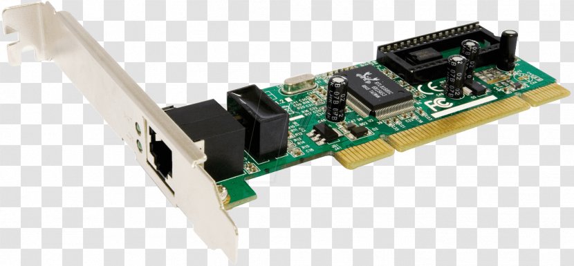 Network Cards & Adapters Fast Ethernet Conventional PCI - Pci Express - Low Profile Transparent PNG