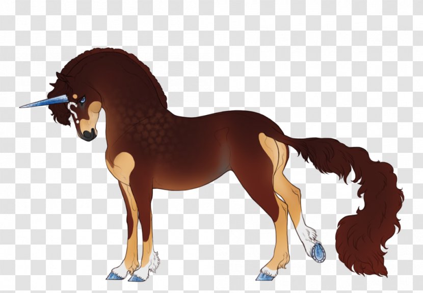 Mustang Stallion Foal Pony Rein - Cartoon Transparent PNG
