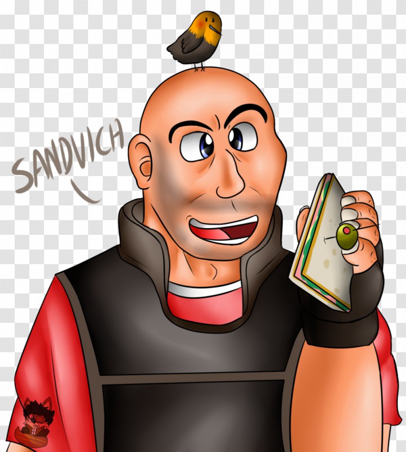 Thumb Human Behavior Character Clip Art - Sandvich Transparent PNG