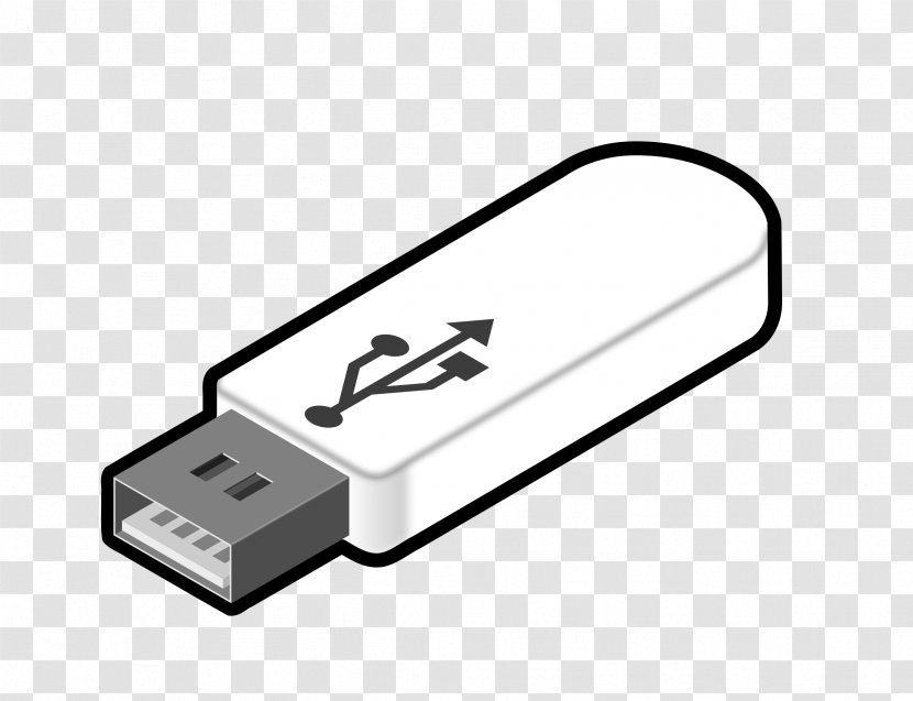 USB Flash Drives Computer Data Storage Clip Art - Electronics Accessory Transparent PNG