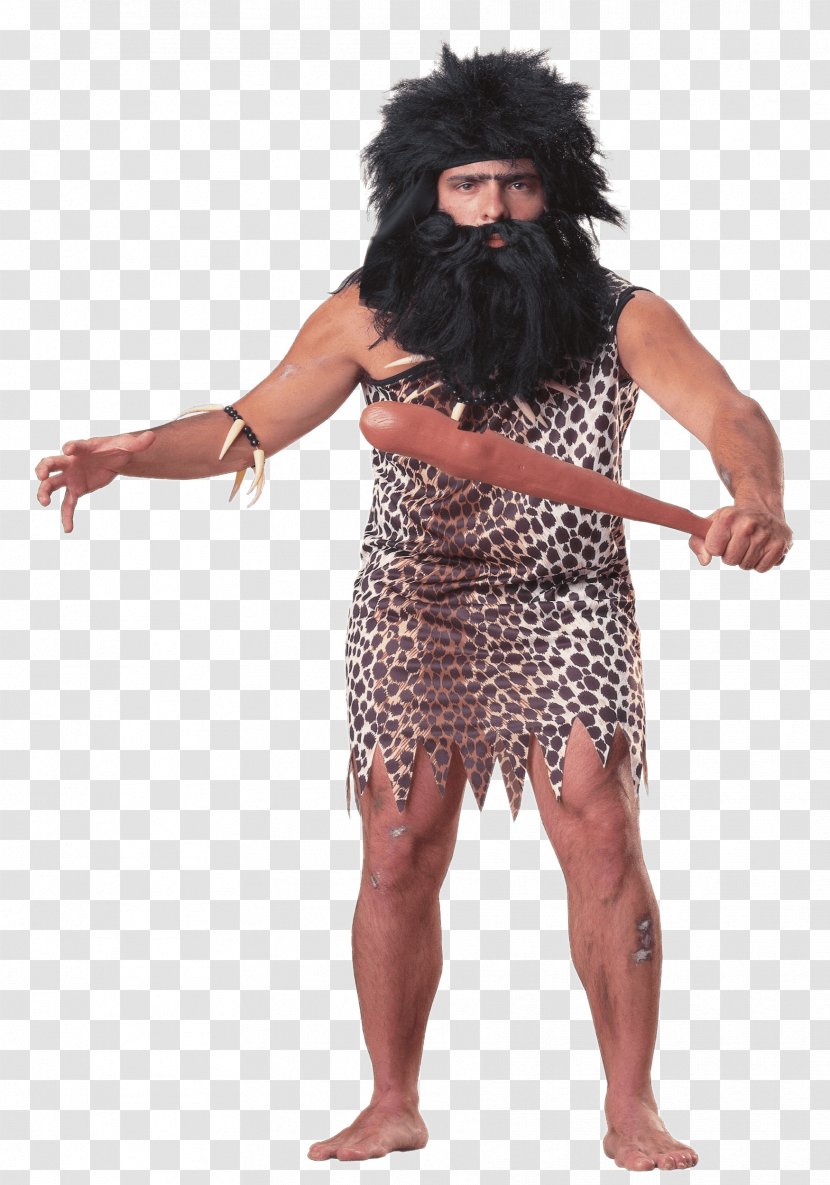 Prehistory Caveman Costume Clothing Accessories - Halloween - Wild West Transparent PNG