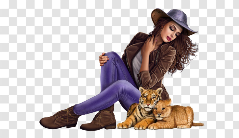 Fur Footwear Headgear Bengal Tiger Hat Transparent PNG