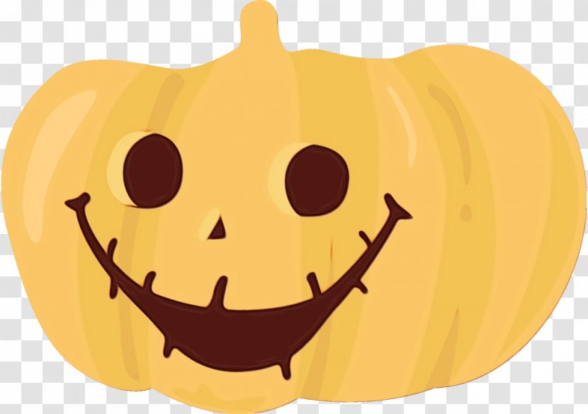 Pumpkin - Jackolantern - Smiley Mouth Transparent PNG