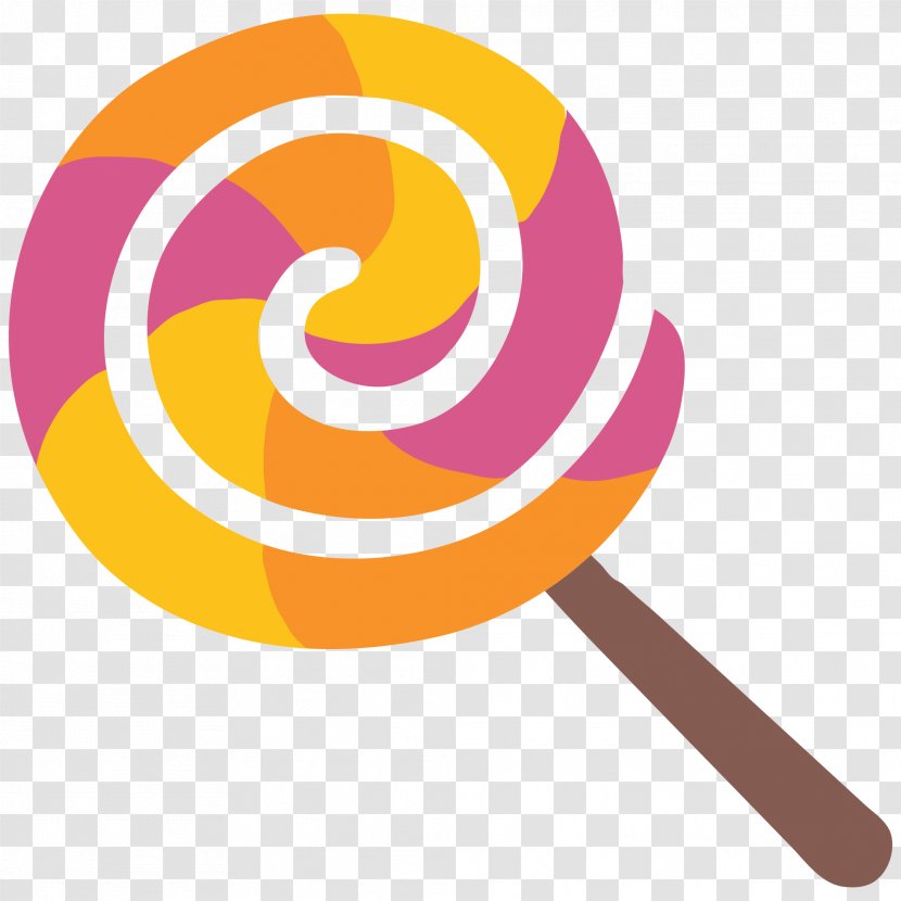 Lollipop Emoji Candy Android - Wiktionary Transparent PNG