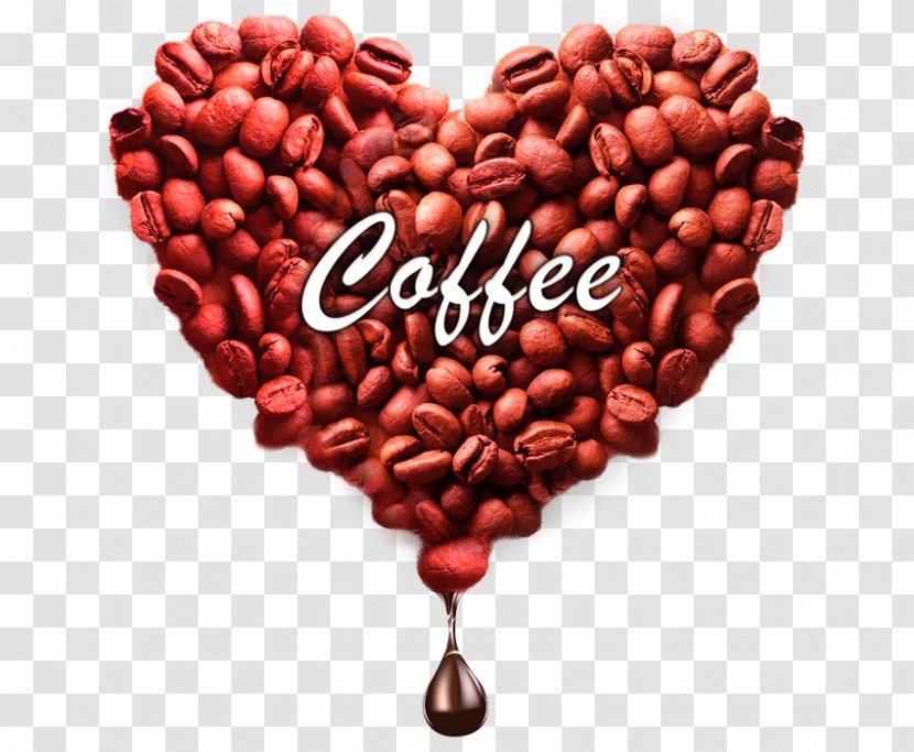 Coffee Bean Cappuccino Cafe - Software - Heart Shaped Beans Transparent PNG