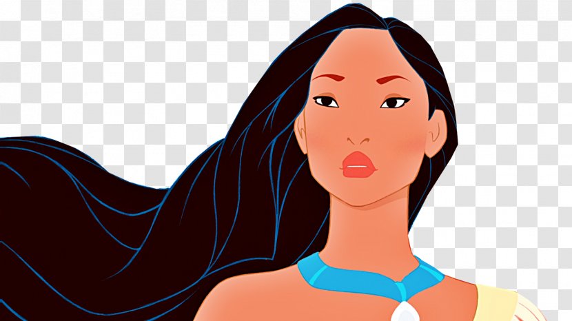 Disney's Pocahontas Princess Jasmine Fa Mulan Rapunzel - Heart Transparent PNG