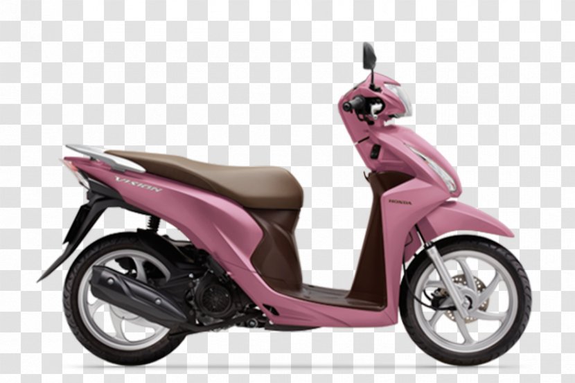 Honda Motor Company Vision Motorcycle Scooter Car - Automotive Wheel System Transparent PNG