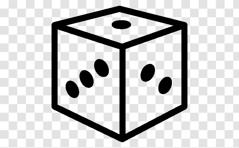 Dice Game D20 System - Silhouette Transparent PNG