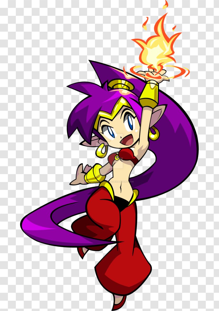 Shantae: Half-Genie Hero Shantae And The Pirate's Curse Risky's Revenge Xbox One PlayStation 4 - Violet - 1792 Half Disme Transparent PNG