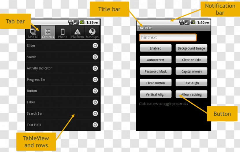 Smartphone Web Page Line Screenshot Font - Multimedia Transparent PNG
