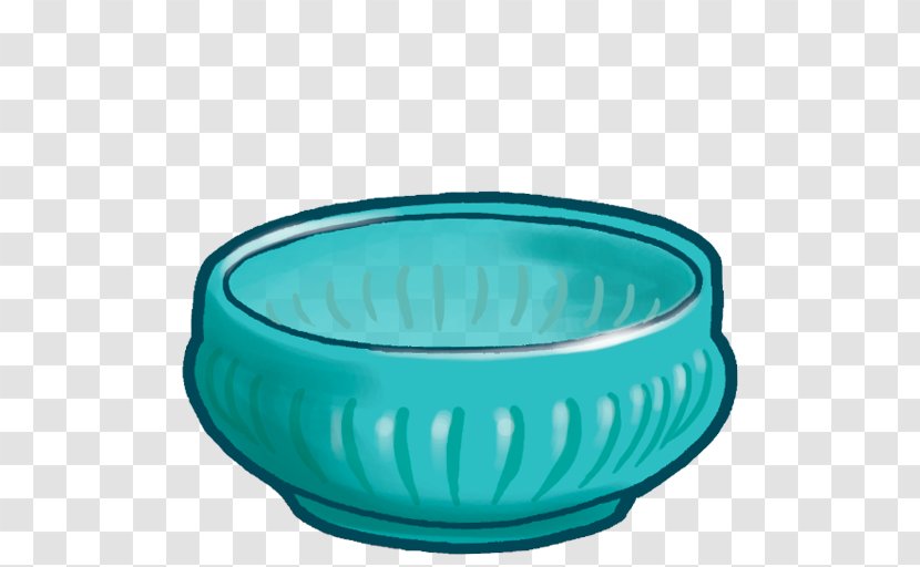 Bowl Turquoise Tableware - Aqua - Food Plate Transparent PNG