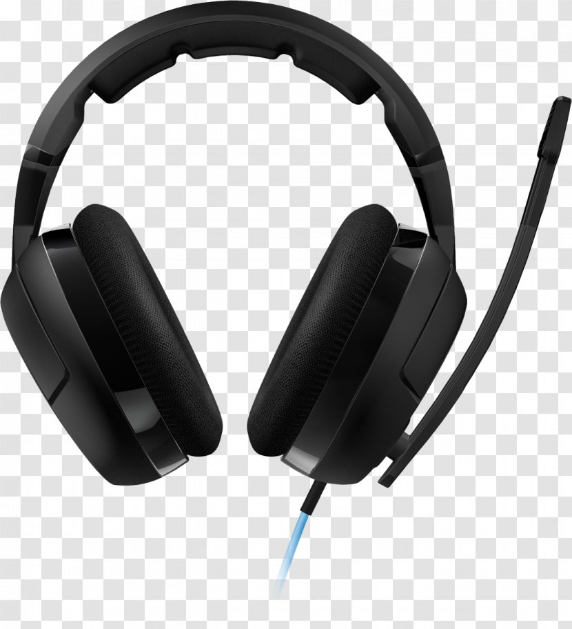 Microphone ROCCAT Kave XTD 5.1 Analog Headphones - 51 Surround Sound Transparent PNG