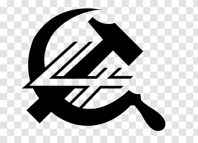 Communist Party Of The Soviet Union October Revolution Communism Fourth International - Black And White Transparent PNG