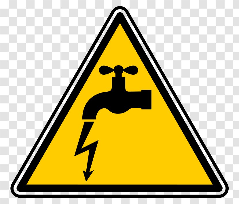 Electricity Electrical Injury Leakage Clip Art - Area - Water Faucet Clipart Transparent PNG