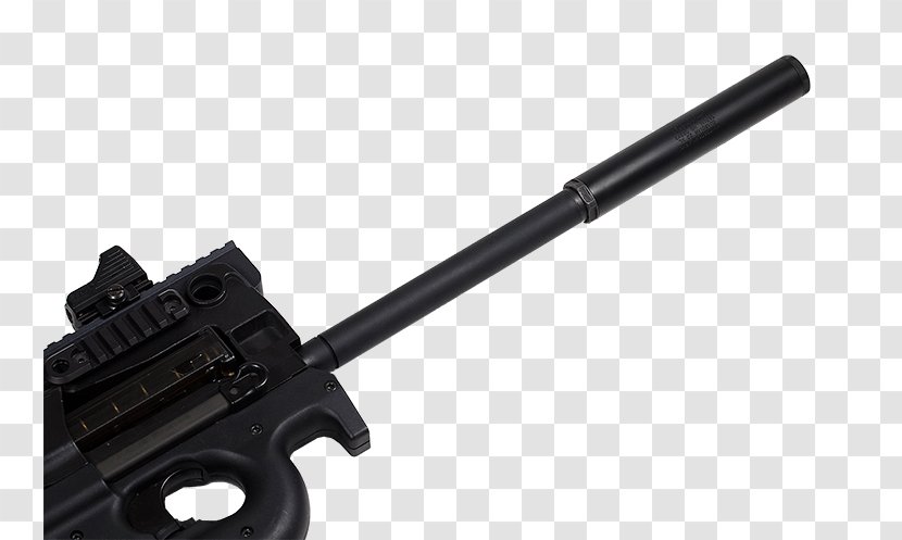 Trigger Gun Barrel Firearm FN PS90 Shroud - Frame - Cartoon Transparent PNG