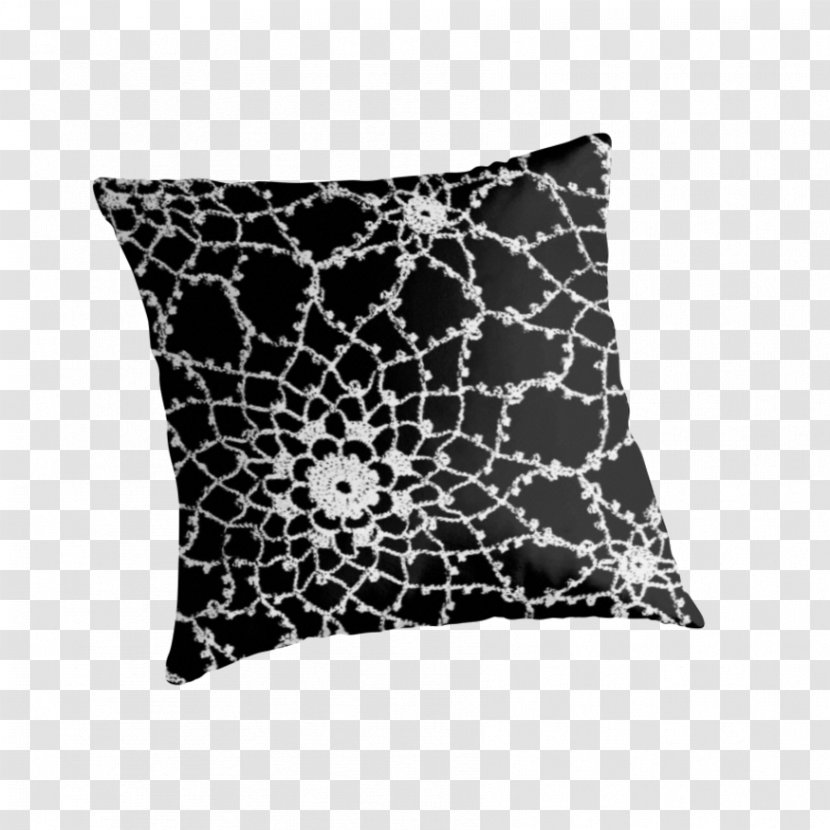 Cushion Throw Pillows Lace Tatting - Baguette - Pillow Transparent PNG
