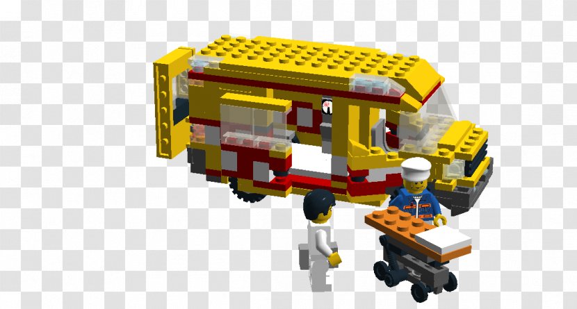 Motor Vehicle LEGO Product Design - Yellow - Ambulance Transparent PNG