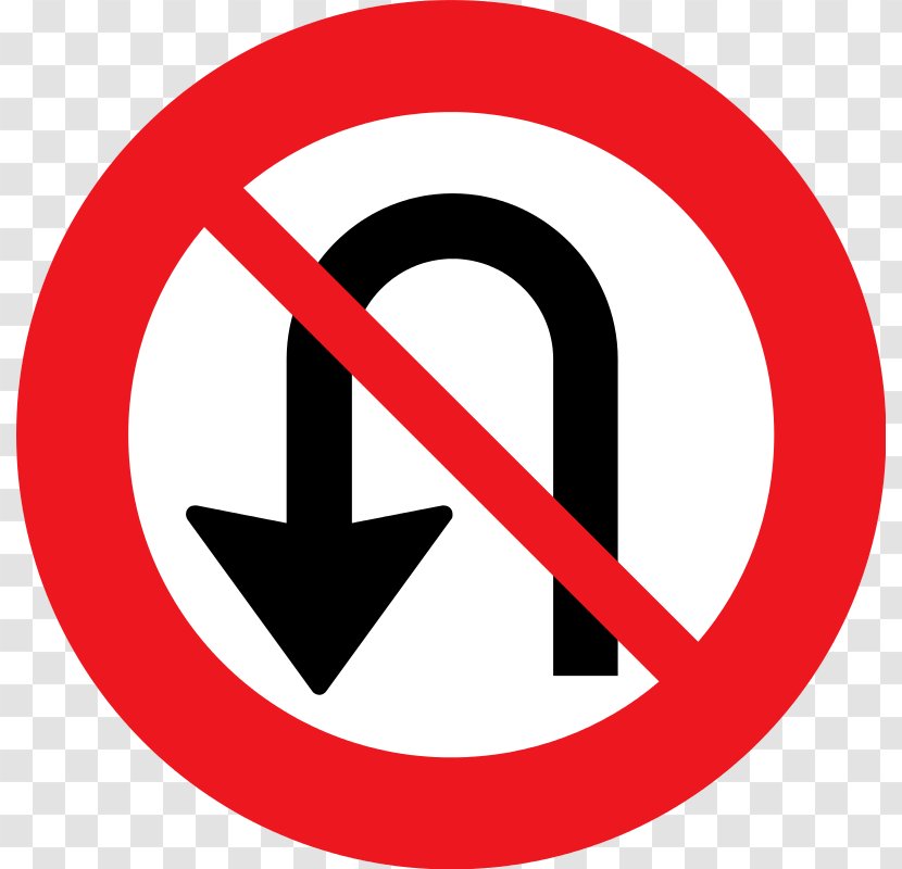 U-turn Traffic Sign Stock Photography Royalty-free - No Uturn Syndrome - Denmark Transparent PNG