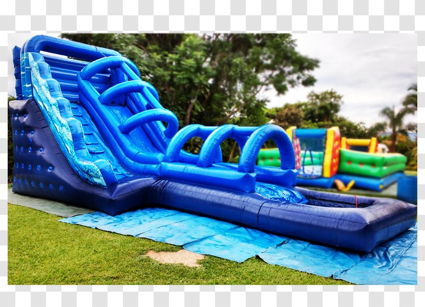Water Slide Swimming Pool Playground Toy - Inflatable Transparent PNG