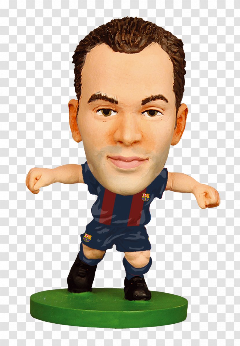 Andrés Iniesta 2015–16 FC Barcelona Season Football Player Action & Toy Figures - Sergio Busquets - Fc Transparent PNG