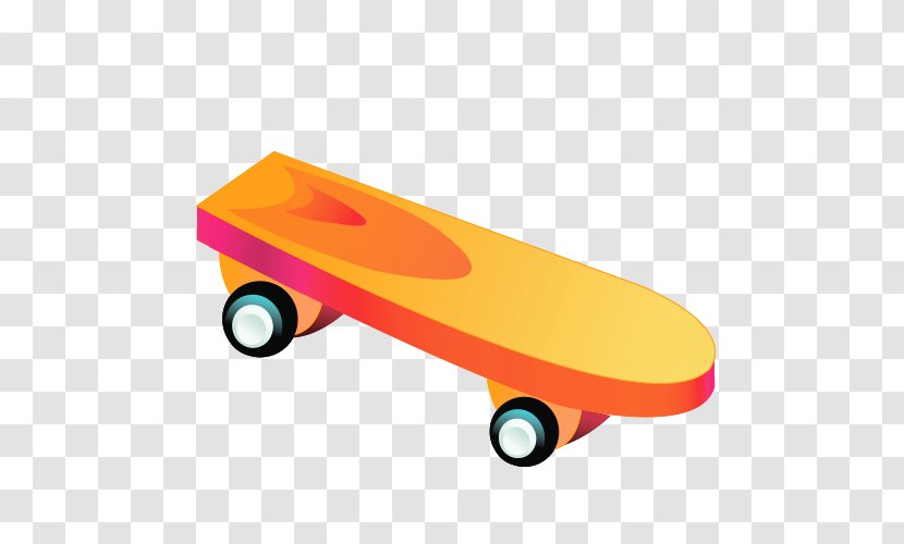 Toy Vecteur Clip Art - Yellow - Cartoon Skateboard Shoes Transparent PNG
