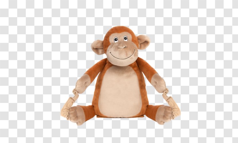 Stuffed Animals & Cuddly Toys Backpack Monkey Child Blanket - Plush Transparent PNG