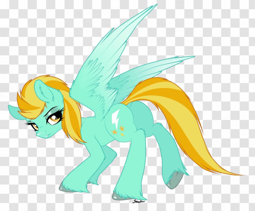 Horse Fairy Mammal Clip Art - Pony Transparent PNG