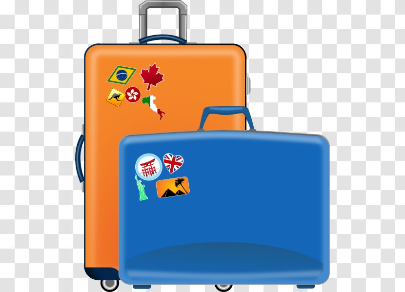 Suitcase Baggage Clip Art - Bag - Trivia Cliparts Transparent PNG