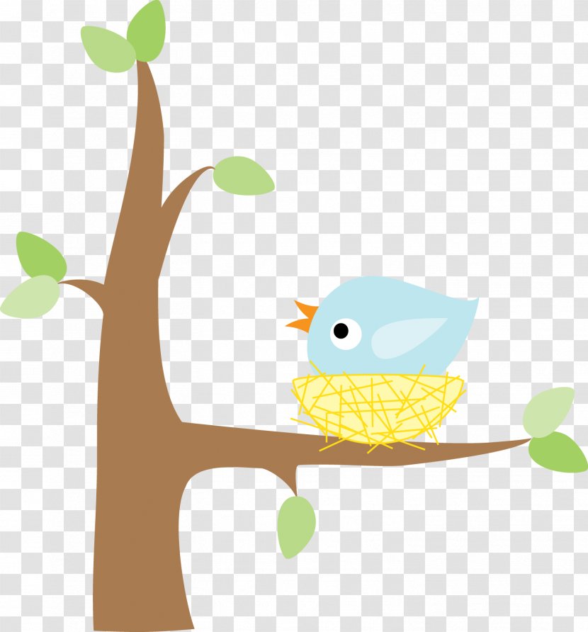 Bird Nest Cuteness Clip Art - Leaf - Watercolor Cute Transparent PNG