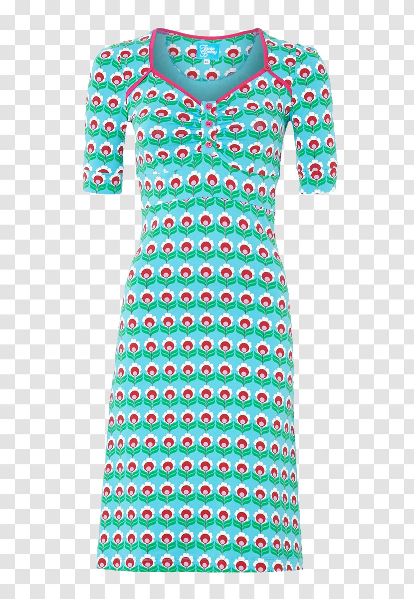 Robe Dress Outfit Of The Day Skirt Polka Dot - Turquoise Transparent PNG