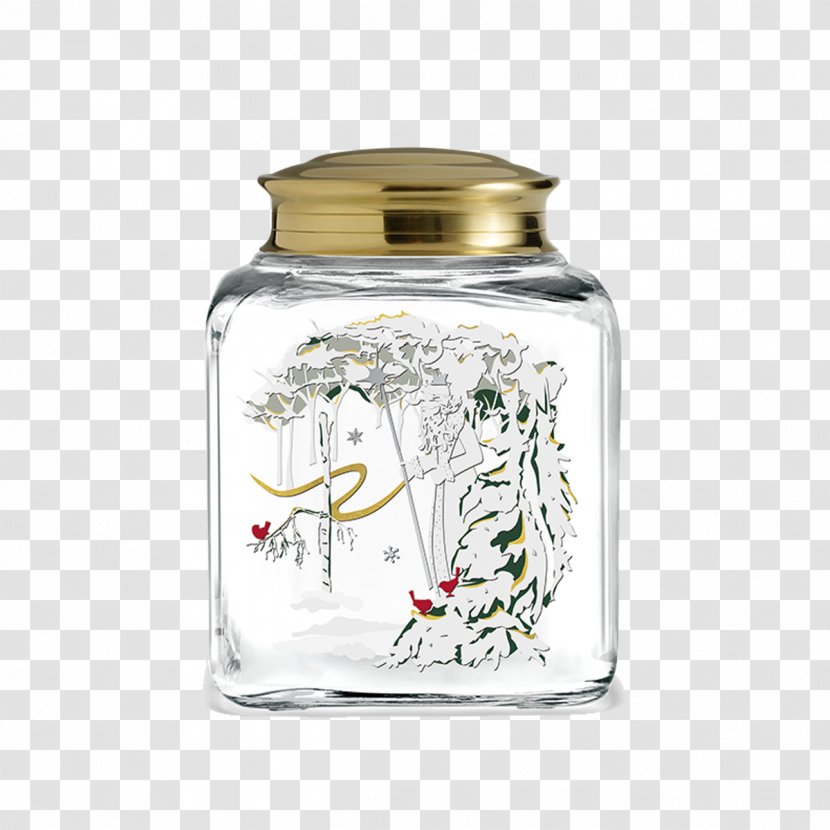 Holmegaard Christmas Glass Biscuit Jars Julepynt Transparent PNG
