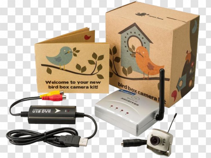 Bird Nest Box Wireless Security Camera - Television Transparent PNG