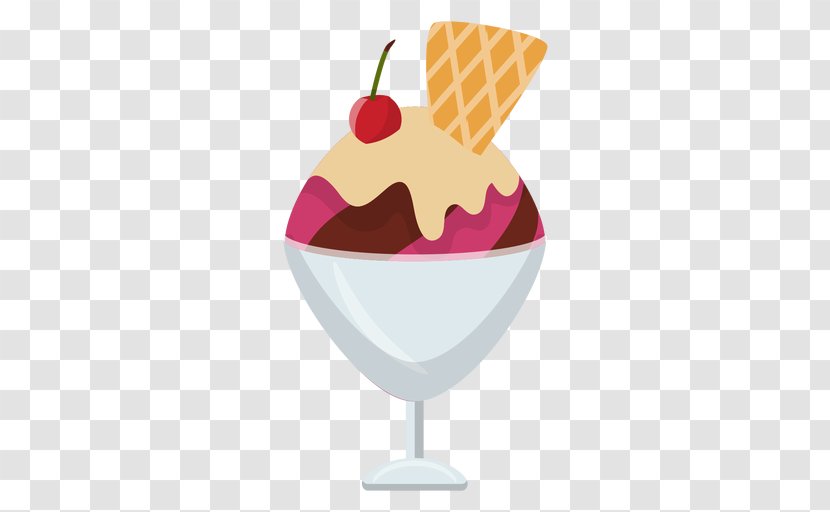 Sundae Ice Cream Cones Pops - Frozen Yogurt Transparent PNG